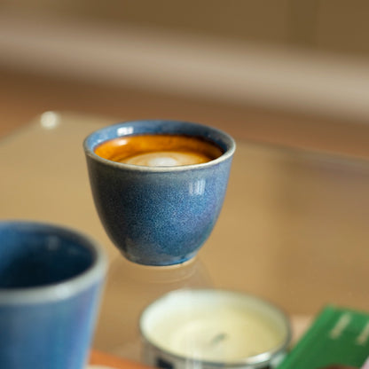 Stoneware Espresso Chawan - Sayfi Mavi