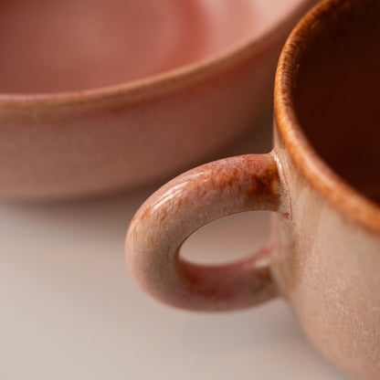 Kahvaltı Ritüeli: Gonca Pembe Bowl + Kupa