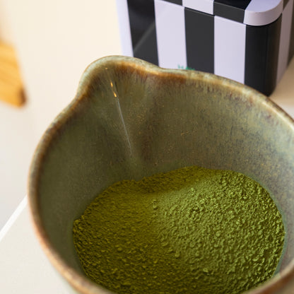 Stoneware Matcha Kasesi - Müdavim Yeşil