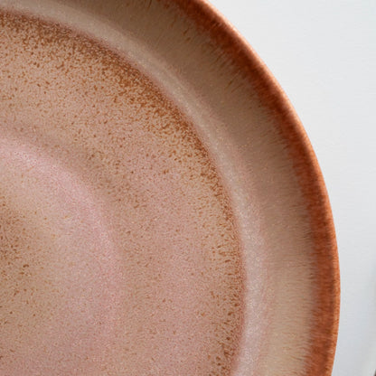 Stoneware Yemek Tabağı - Gonca Pembe