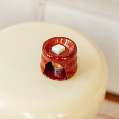 Stoneware Buhurdanlık - Dem Kırmızı