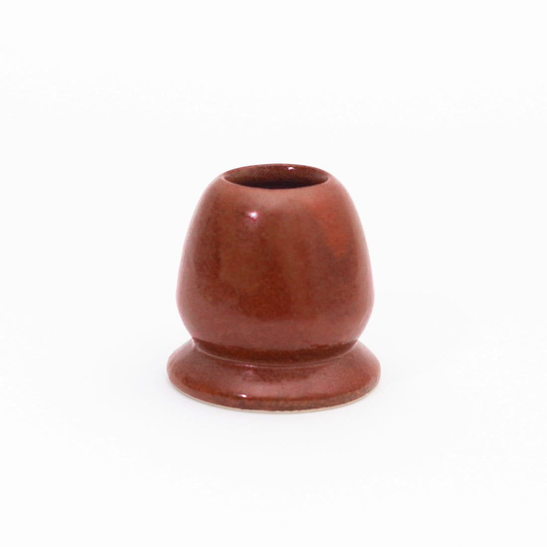 Stoneware Matcha Whisk Tutucu - Dem Kırmızı