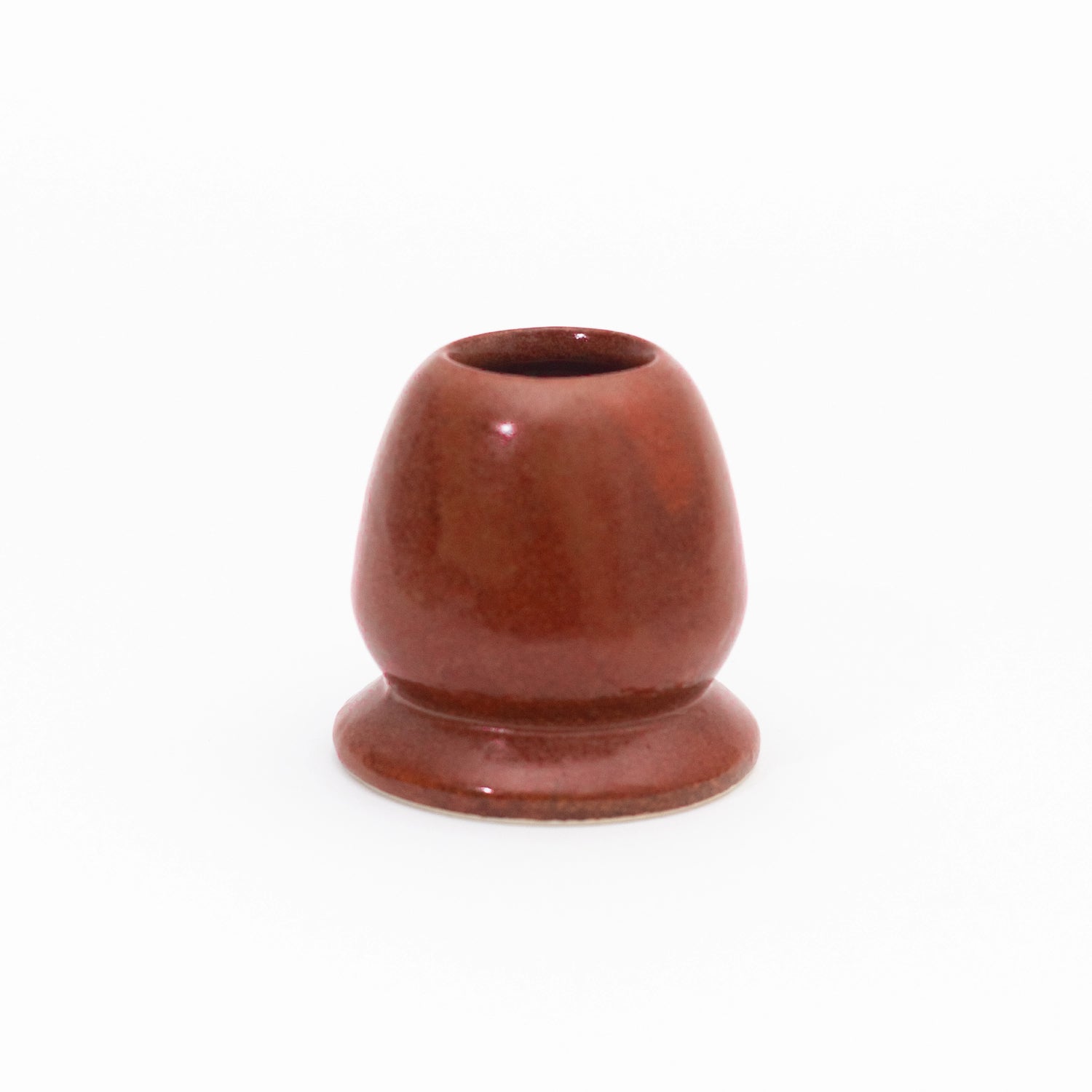 Stoneware Matcha Whisk Tutucu - Dem Kırmızı