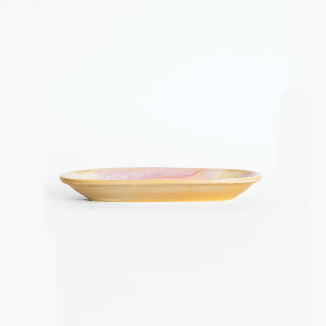 Stoneware Kayık Sosluk - Müdavim Pembe