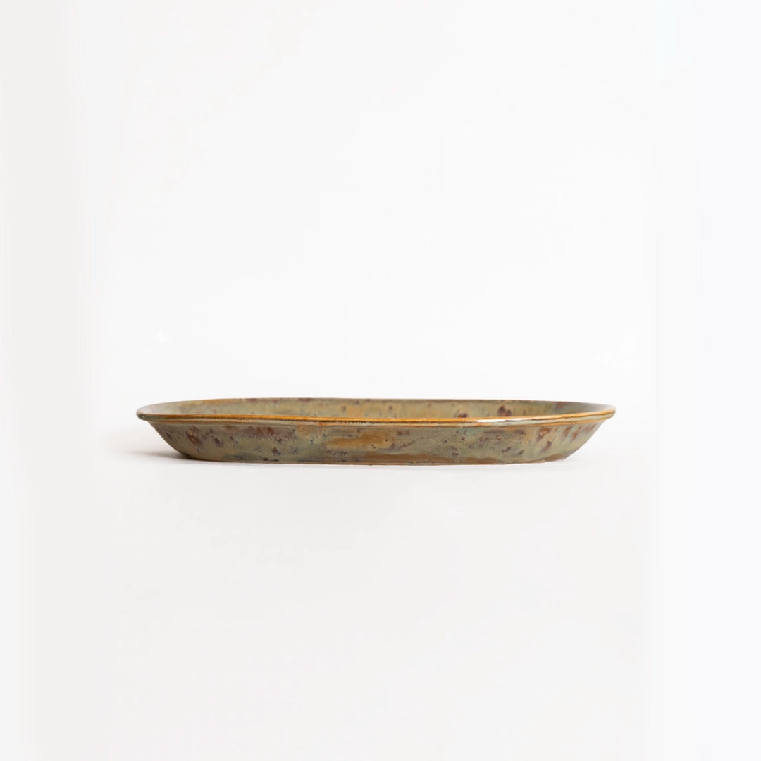 Stoneware Kayık Sosluk - Müdavim Yeşil