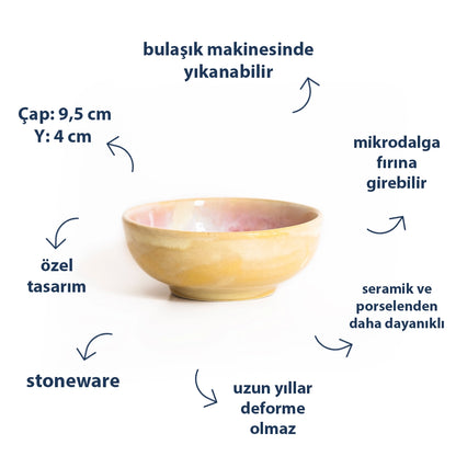 Stoneware Sosluk - Müdavim Pembe