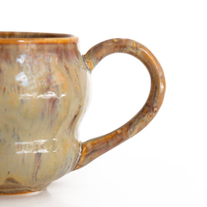 Stoneware Büyük Kupa - Müdavim Yeşil