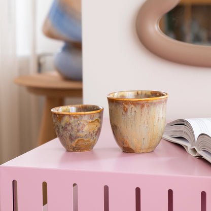 Stoneware Espresso Chawan - Müdavim Yeşil