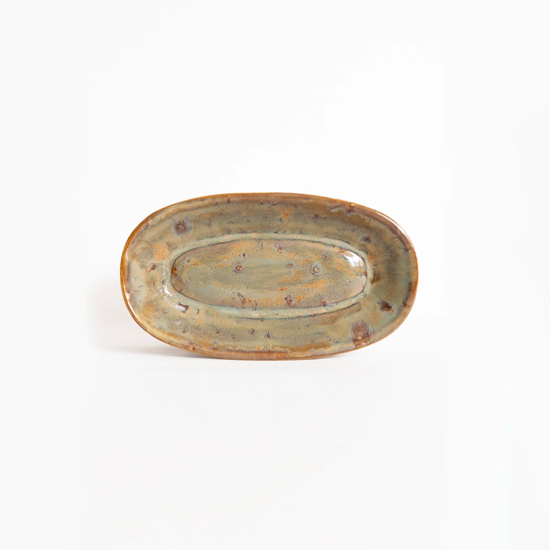 Stoneware Kayık Sosluk - Müdavim Yeşil