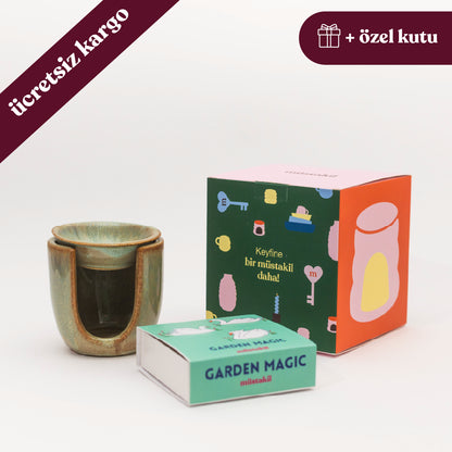 Yılbaşı Hediye Seti - Buhurdanlık II+Koku Barı