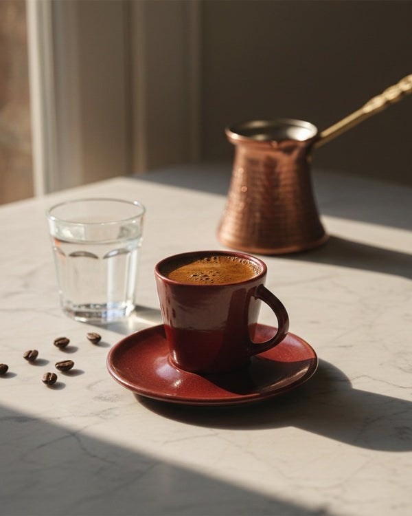 Stoneware Türk Kahvesi Fincanı