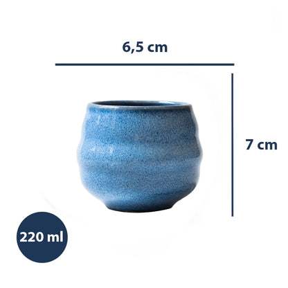 Stoneware Bardak - Sayfi Mavi