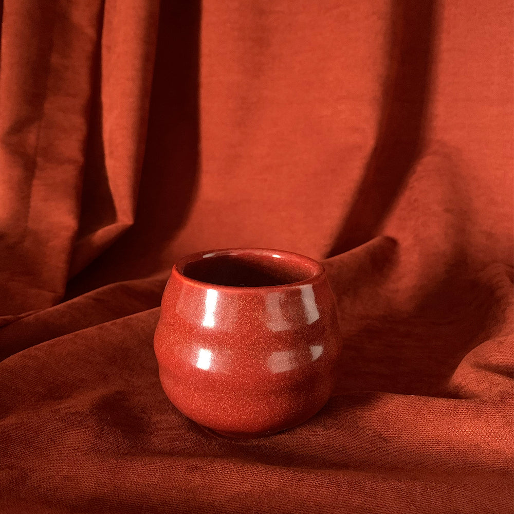 Stoneware Bardak - Dem Kırmızı