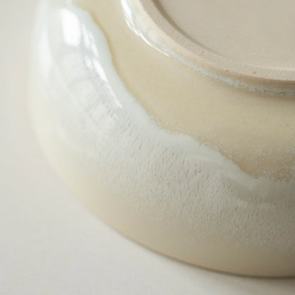 Stoneware Bowl - İnci Beyaz