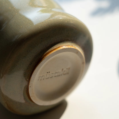 Stoneware Büyük Bardak - Müdavim Yeşil