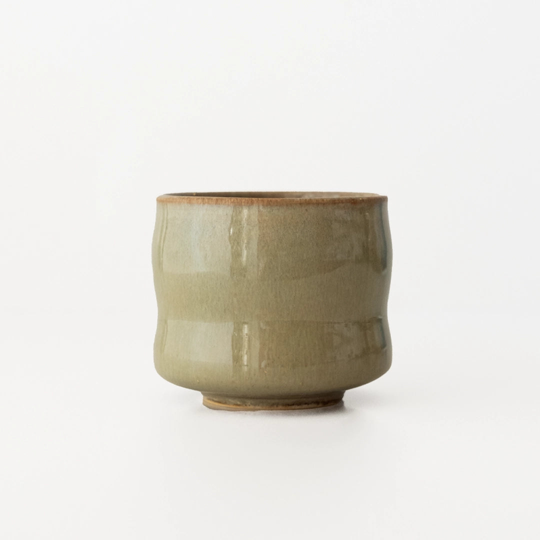 Stoneware Büyük Bardak - Müdavim Yeşil
