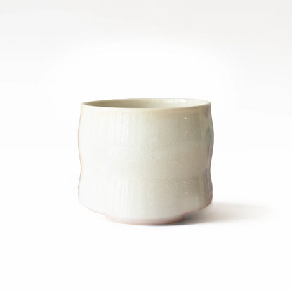 Stoneware Büyük Bardak - İnci Beyaz