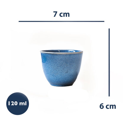 Stoneware Espresso Chawan - Sayfi Mavi