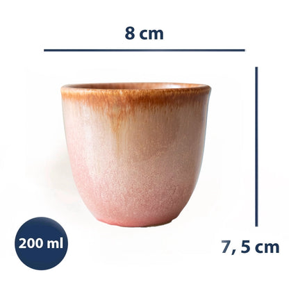 Stoneware Chawan Bardak - Gonca Pembe