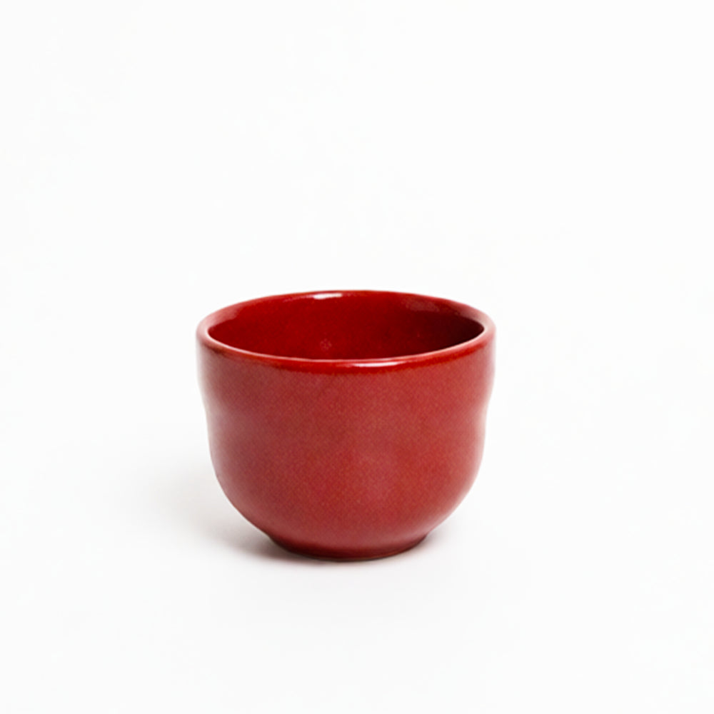 Stoneware Cortado Bardak - Dem Kırmızı