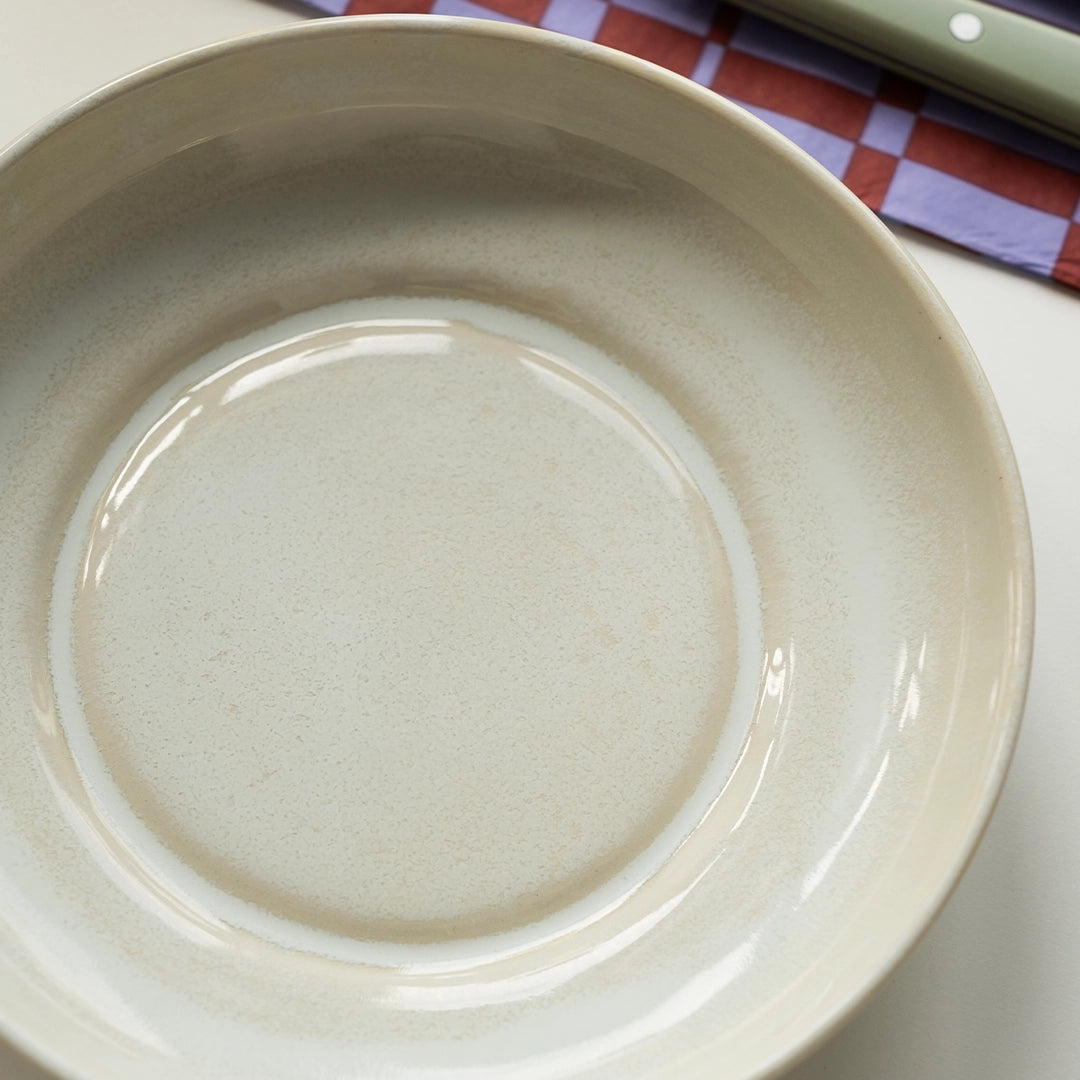 Stoneware Derin Tabak - İnci Beyaz