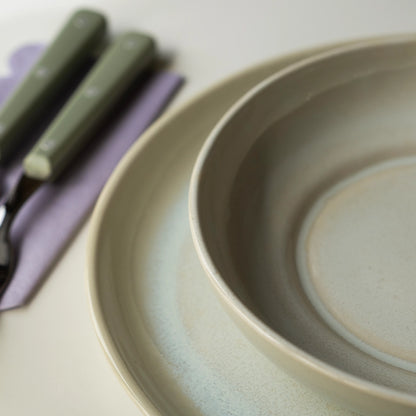 Stoneware Derin Tabak - İnci Beyaz