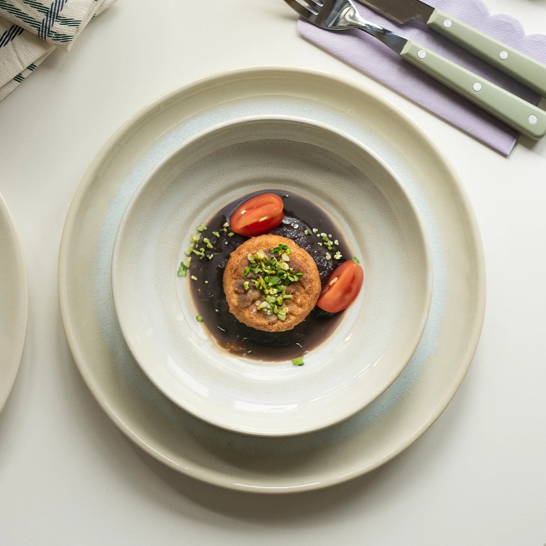 Stoneware Derin Tabak - İnci Beyaz