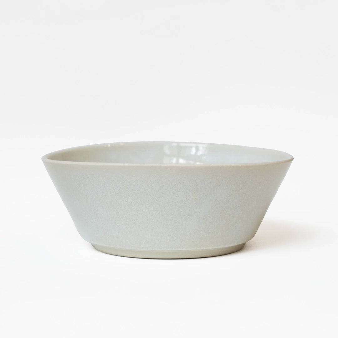 Stoneware Derin Bowl - İnci Beyaz