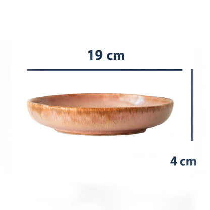 Stoneware Derin Tabak - Gonca Pembe