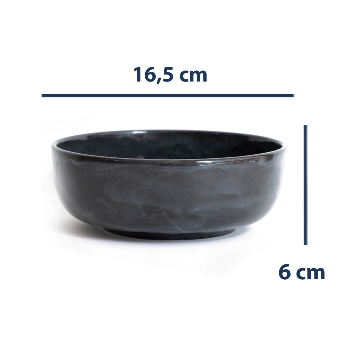 Stoneware Bowl - Sakin Gece