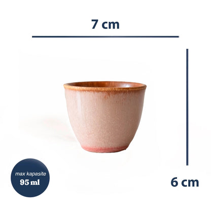 Stoneware Espresso Chawan - Gonca Pembe
