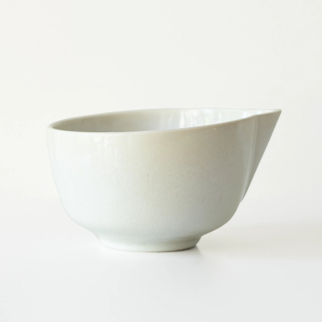 Stoneware Matcha Kasesi - İnci Beyaz