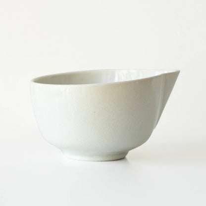 Stoneware Matcha Kasesi - İnci Beyaz