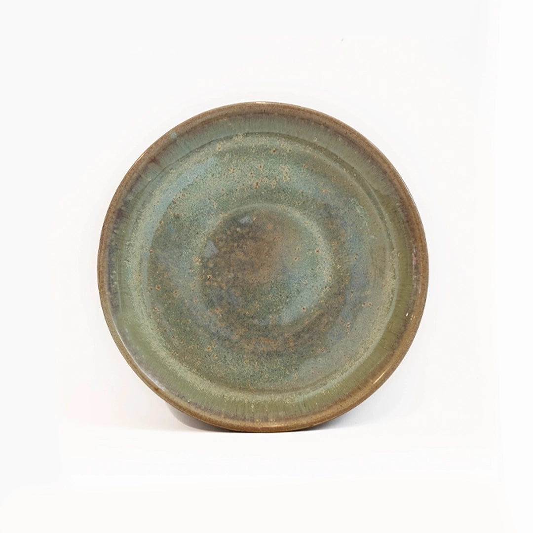Stoneware Kahvaltı Tabağı - Müdavim Yeşil