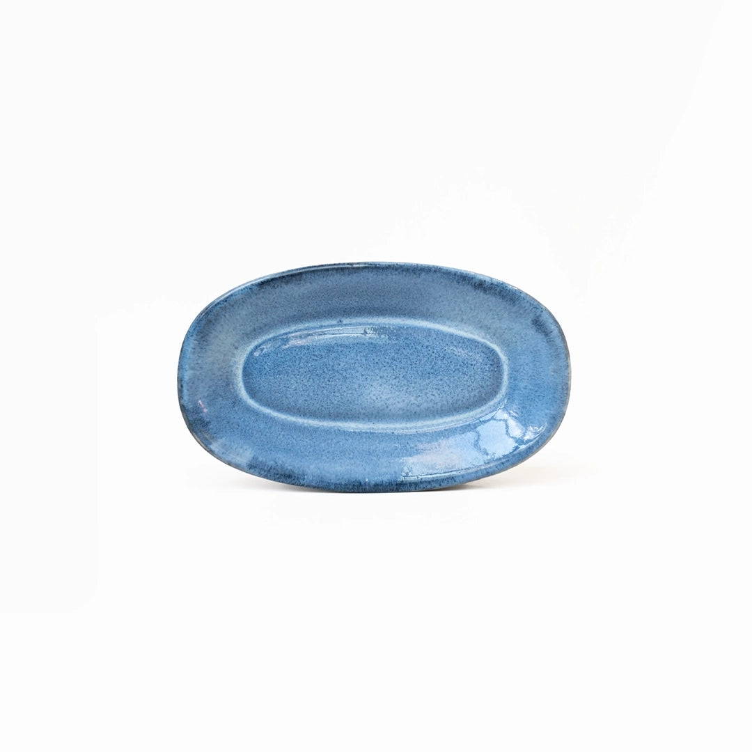 Stoneware Kayık Sosluk - Sayfi Mavi