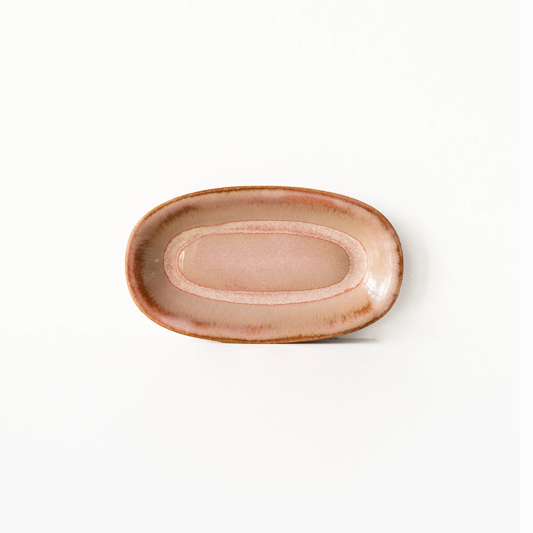 Stoneware Kayık Sosluk - Gonca Pembe