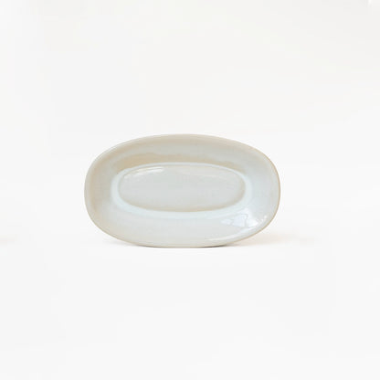 Stoneware Kayık Sosluk - İnci Beyaz