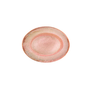 Küçük Oval Tabak – Gonca Pembe