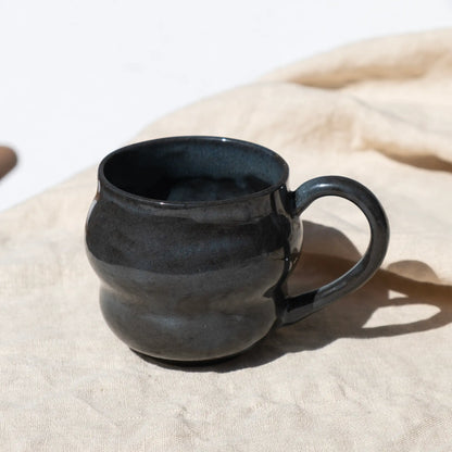 Stoneware Büyük Kupa - Sakin Gece