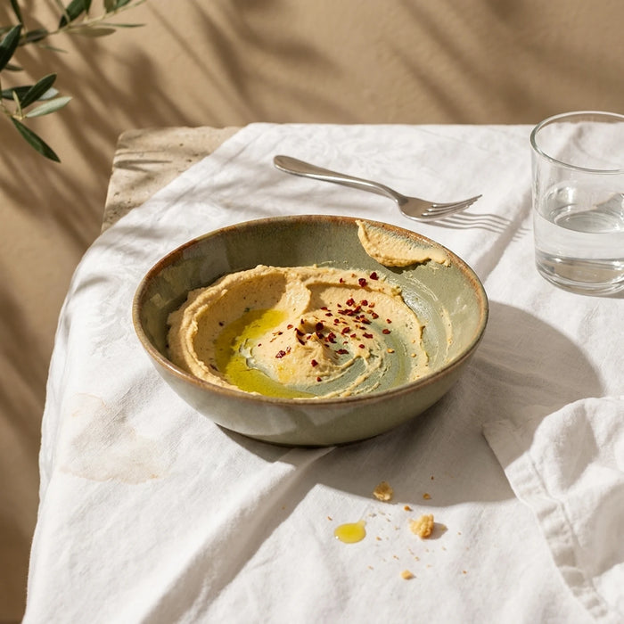 Stoneware Meze Tabağı – Müdavim Yeşil