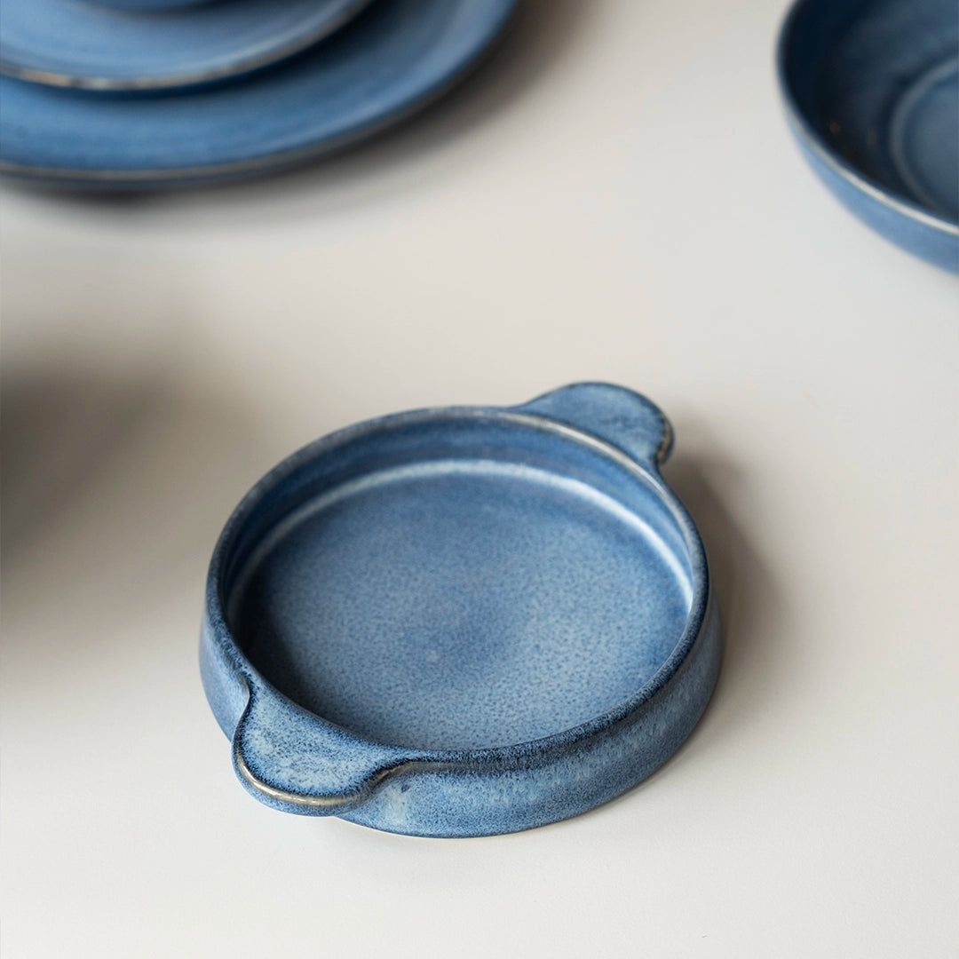 Stoneware Meze Tabağı - Sayfi Mavi