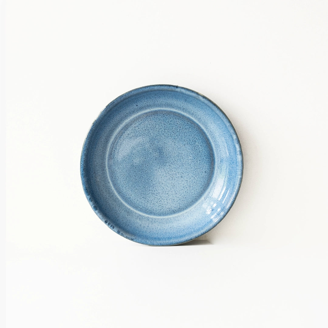 Stoneware Mezelik Tabak - Sayfi Mavi