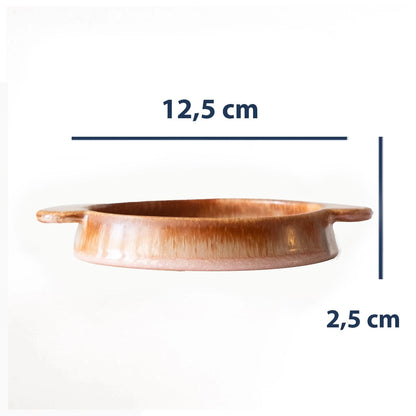 Stoneware Meze Tabağı - Gonca Pembe