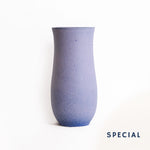 Stoneware Sütun Vazo - Mor