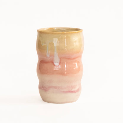 Stoneware Lungo Bardak - Müdavim Pembe