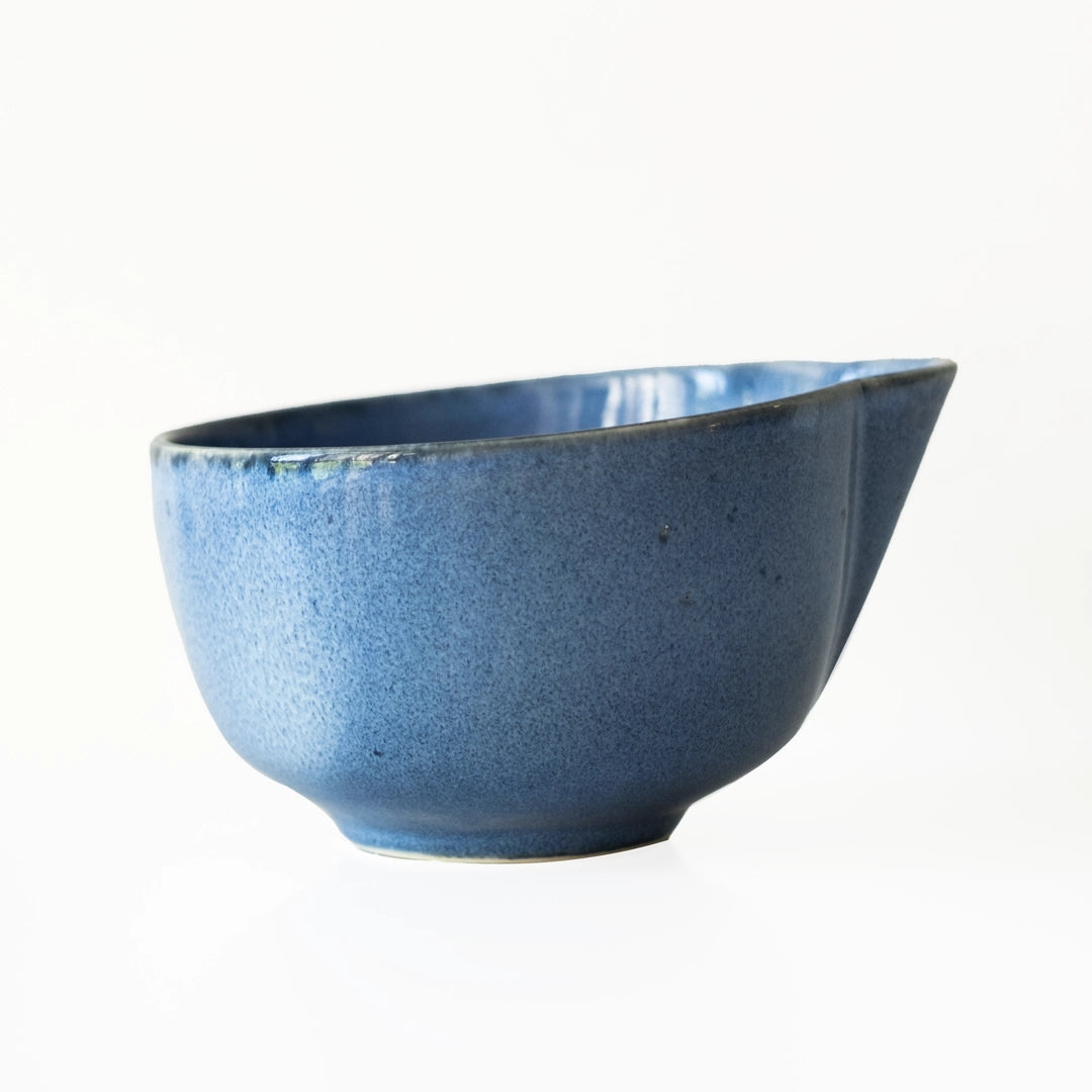 Stoneware Matcha Kasesi - Sayfi Mavi