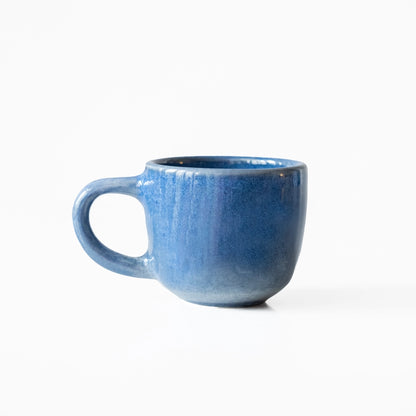 Stoneware Orta Boy Kupa - Sayfi Mavi