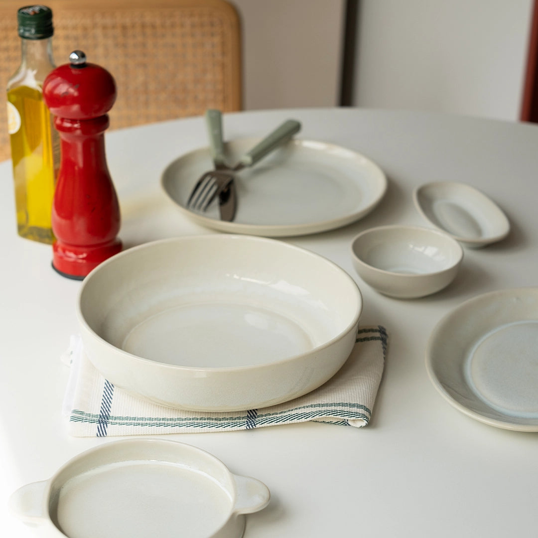 Stoneware Sosluk - İnci Beyaz