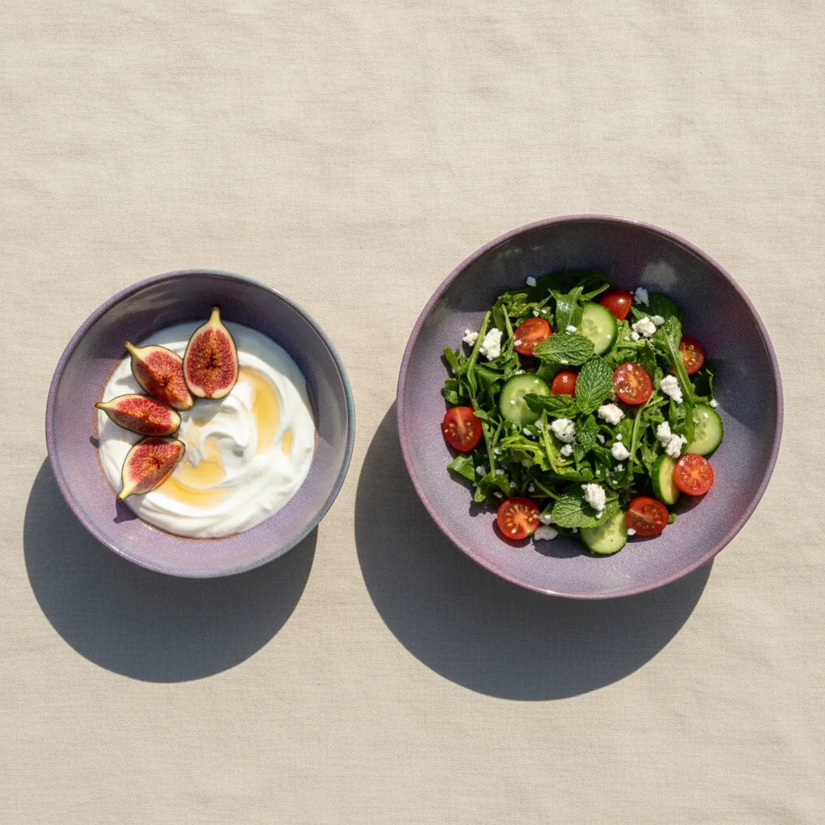 Sümbül Bowl + Yayvan Bowl Set