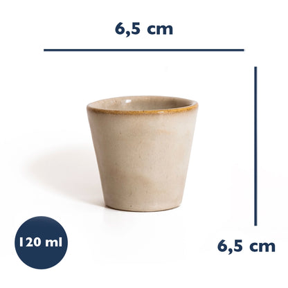 Stoneware Espresso Bardağı - Sakin Taş